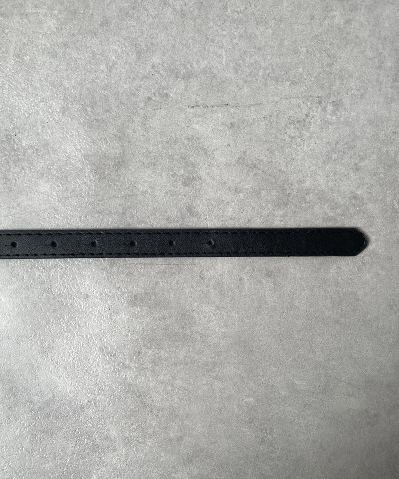 ダブルリングバックルベルト