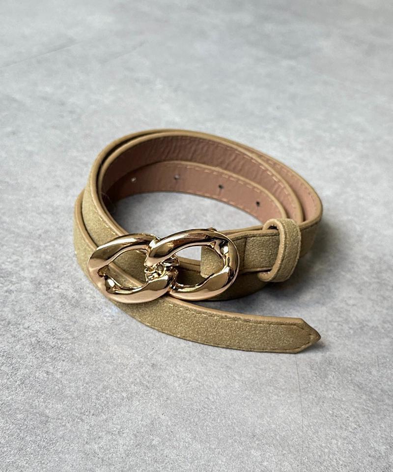 ダブルリングバックルベルト