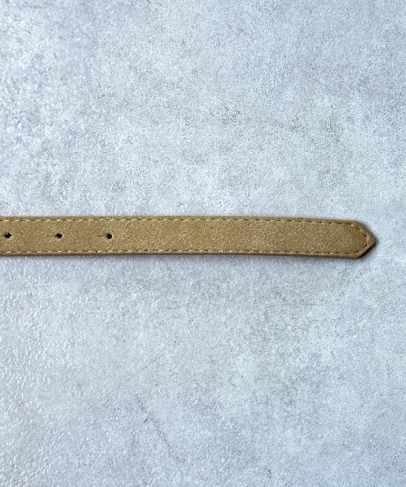 ダブルリングバックルベルト