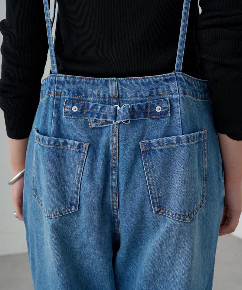 【オールシーズン対応】デニムオールインワン