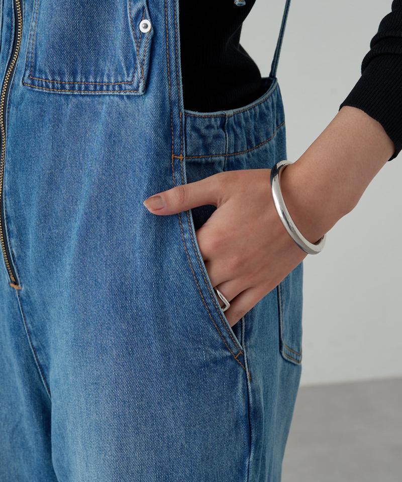 【オールシーズン対応】デニムオールインワン