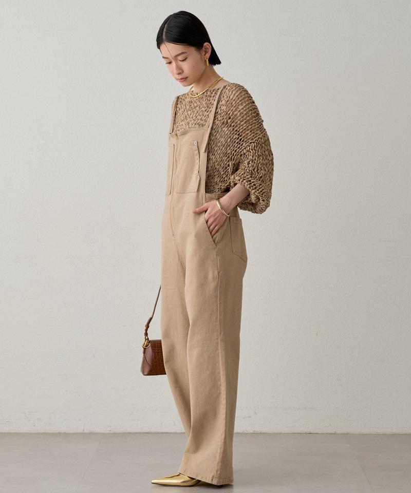 【オールシーズン対応】デニムオールインワン