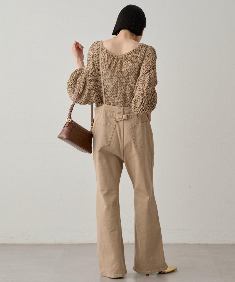 【オールシーズン対応】デニムオールインワン