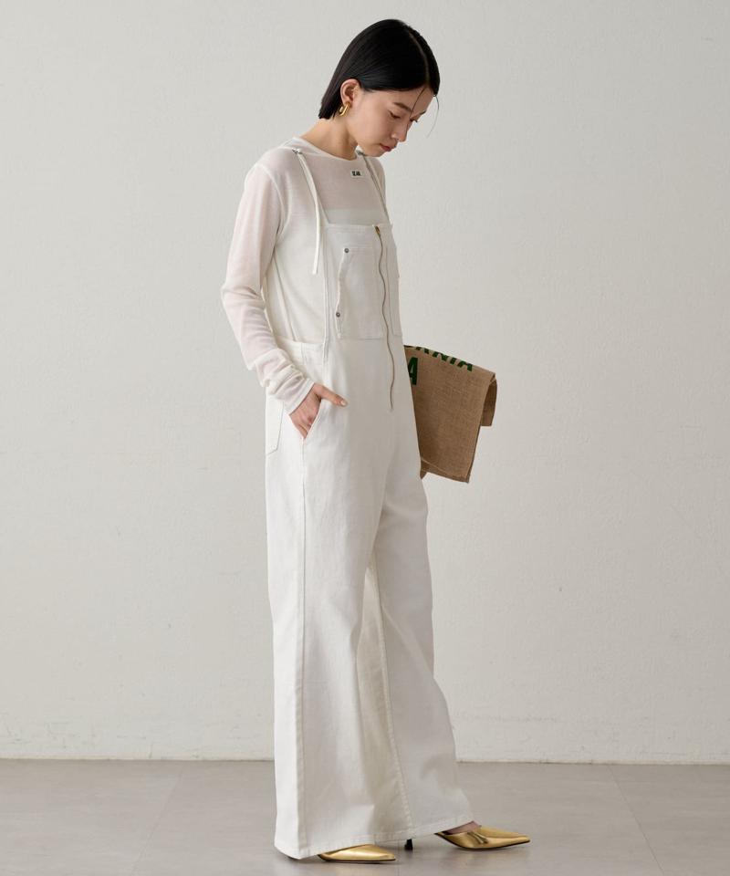 【オールシーズン対応】デニムオールインワン