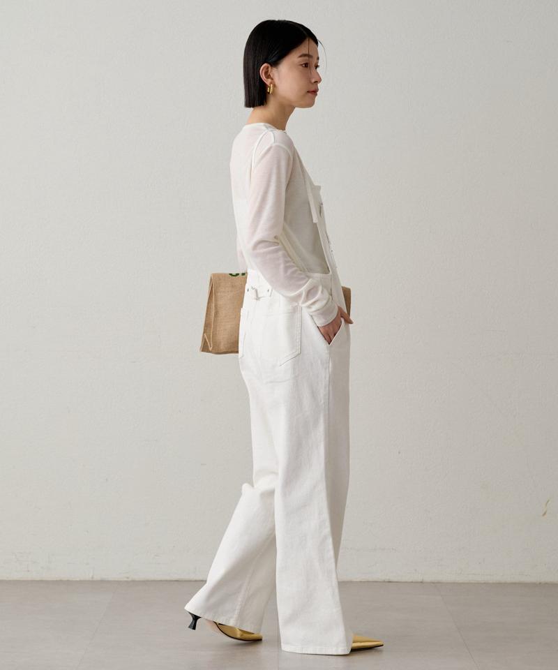 【オールシーズン対応】デニムオールインワン