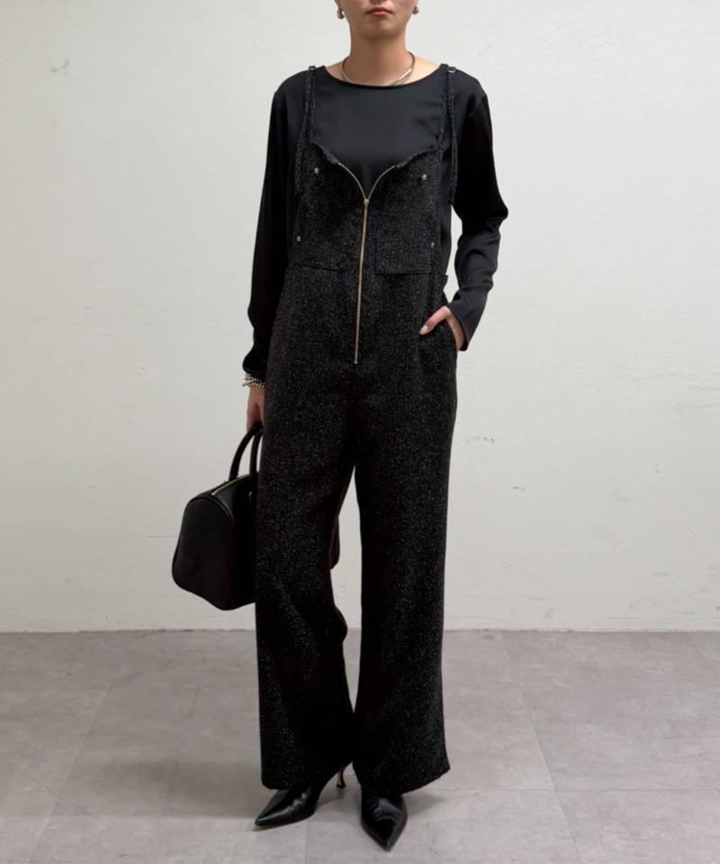 【オールシーズン対応】デニムオールインワン