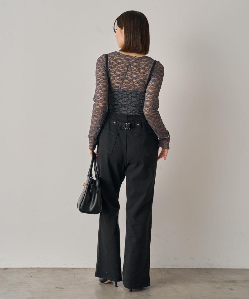 【オールシーズン対応】デニムオールインワン