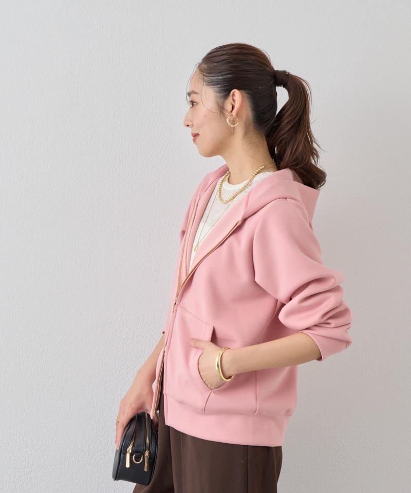 《羽織にも一枚着にも◎》ダンボールコンパクトパーカー