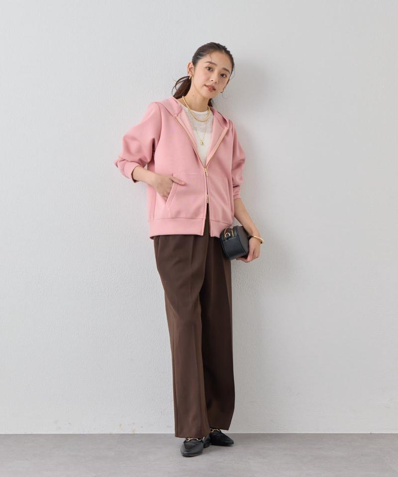 《羽織にも一枚着にも◎》ダンボールコンパクトパーカー