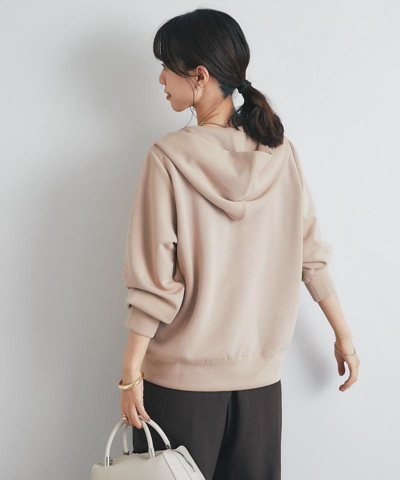 《羽織にも一枚着にも◎》ダンボールコンパクトパーカー