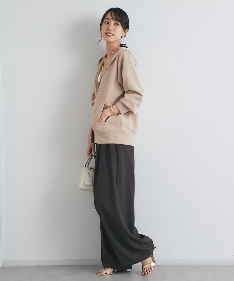 《羽織にも一枚着にも◎》ダンボールコンパクトパーカー