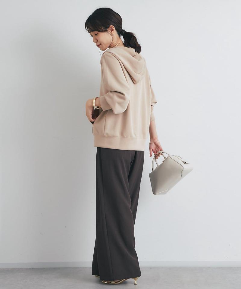 《羽織にも一枚着にも◎》ダンボールコンパクトパーカー