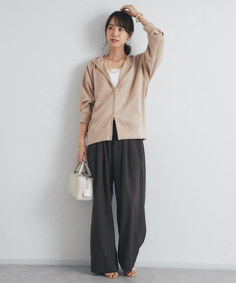 《羽織にも一枚着にも◎》ダンボールコンパクトパーカー