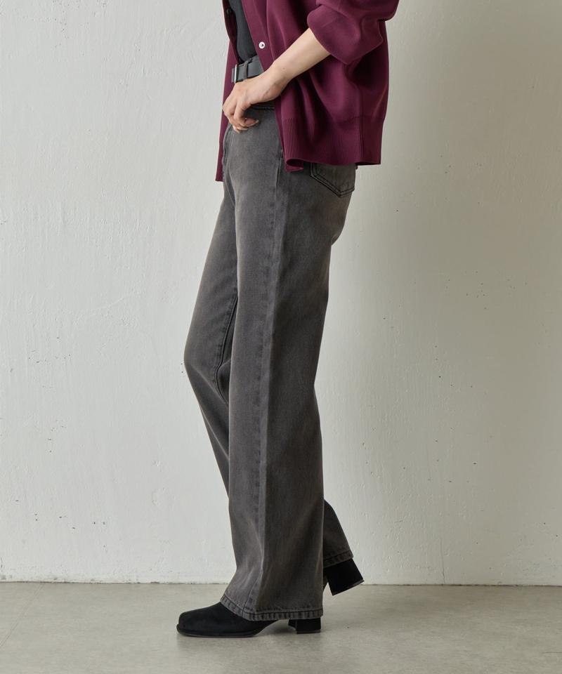 【セットアップ対応】ルーズストレートデニム