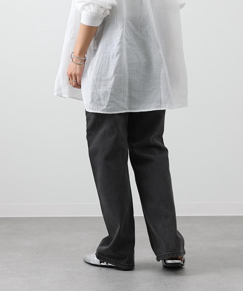 【セットアップ対応】ルーズストレートデニム