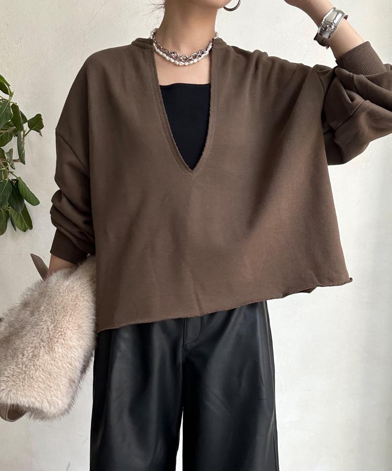 【完売カラー再販開始！/新色追加】Vネックスウェット