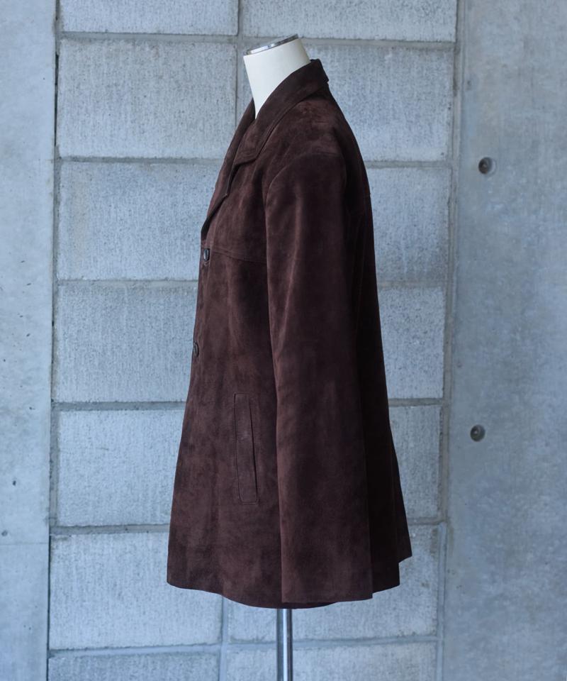 Suede leather jacket