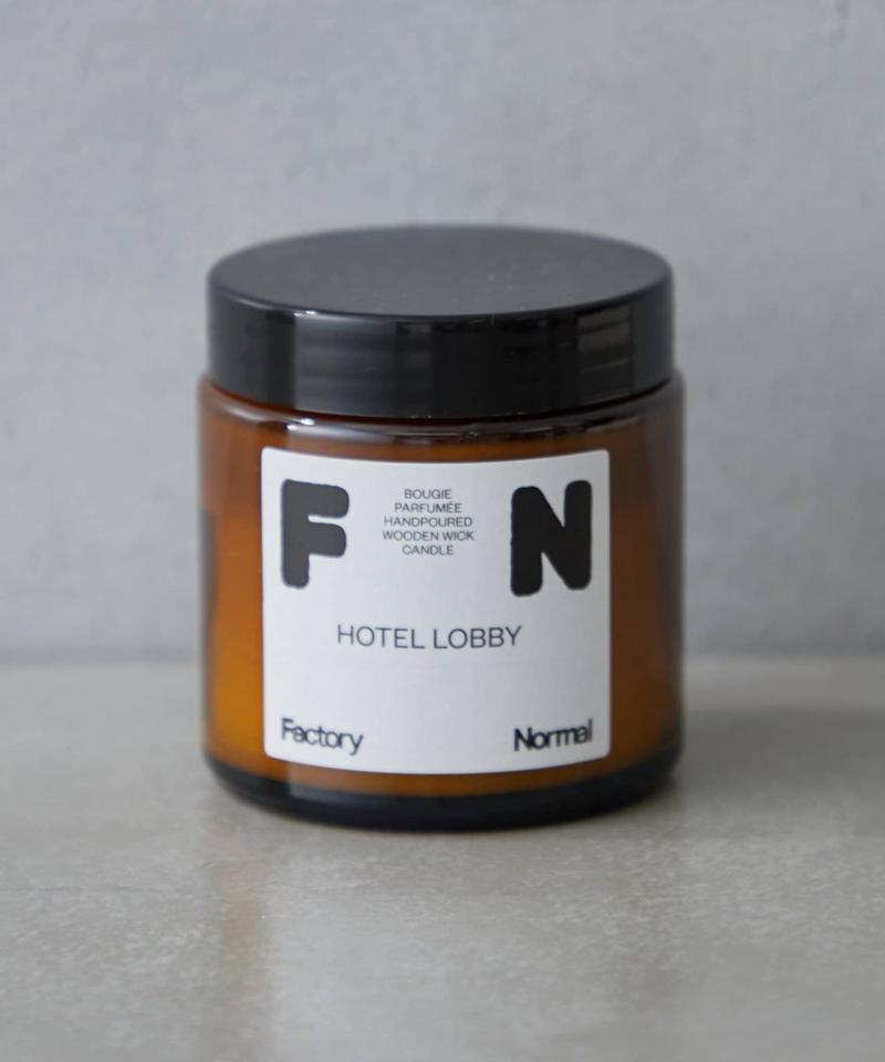 Factory Normal　BROWN BOTTLE CANDLE