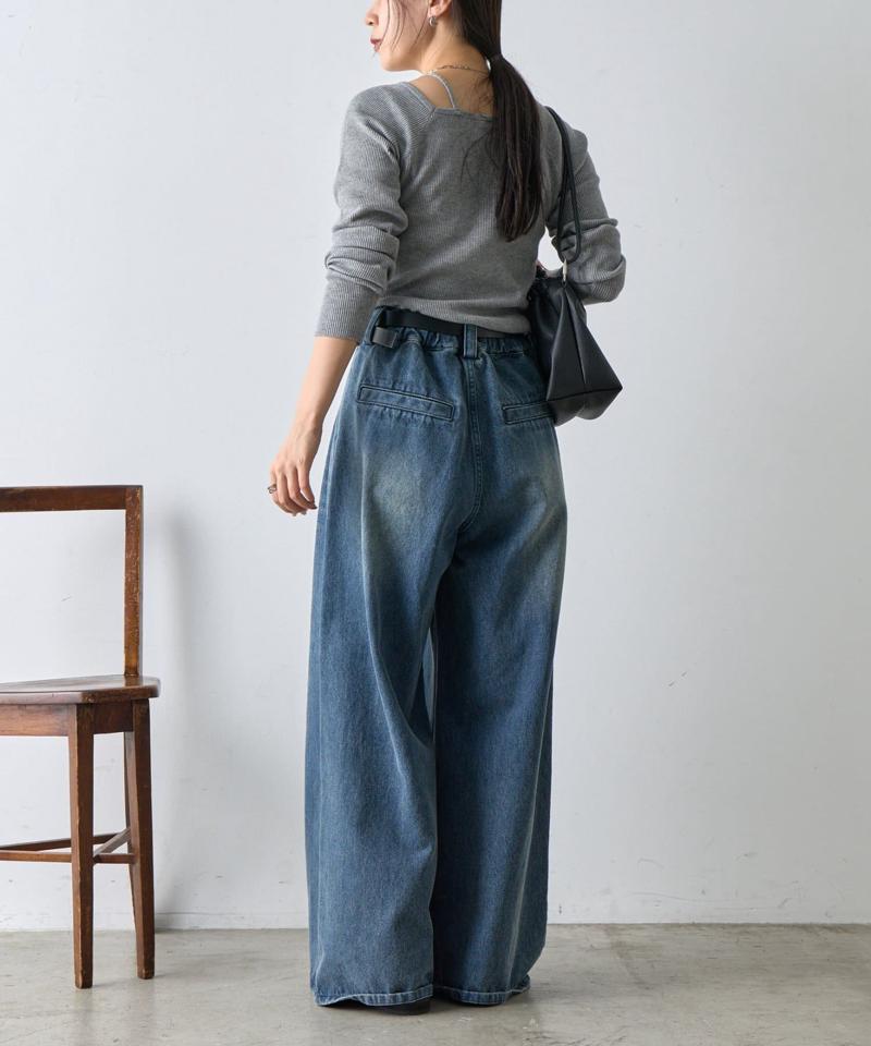 【リバイバル】PBTレイヤード風ニット