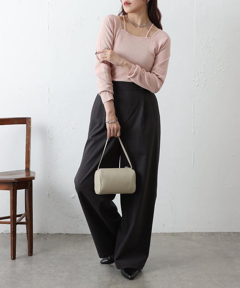 【リバイバル】PBTレイヤード風ニット