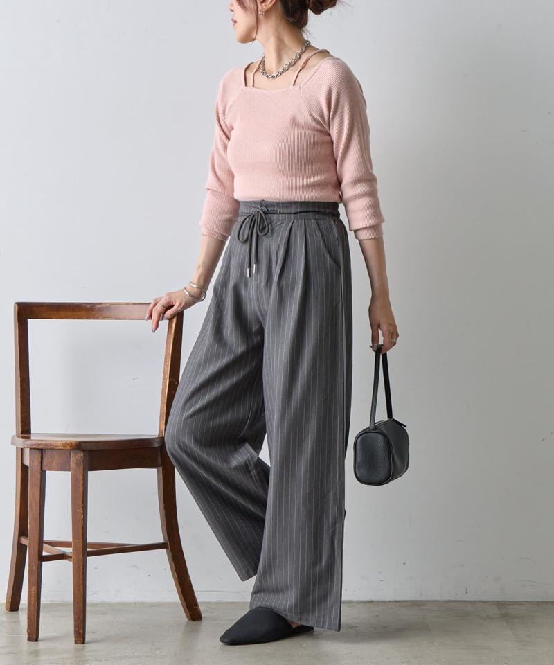 【リバイバル】PBTレイヤード風ニット