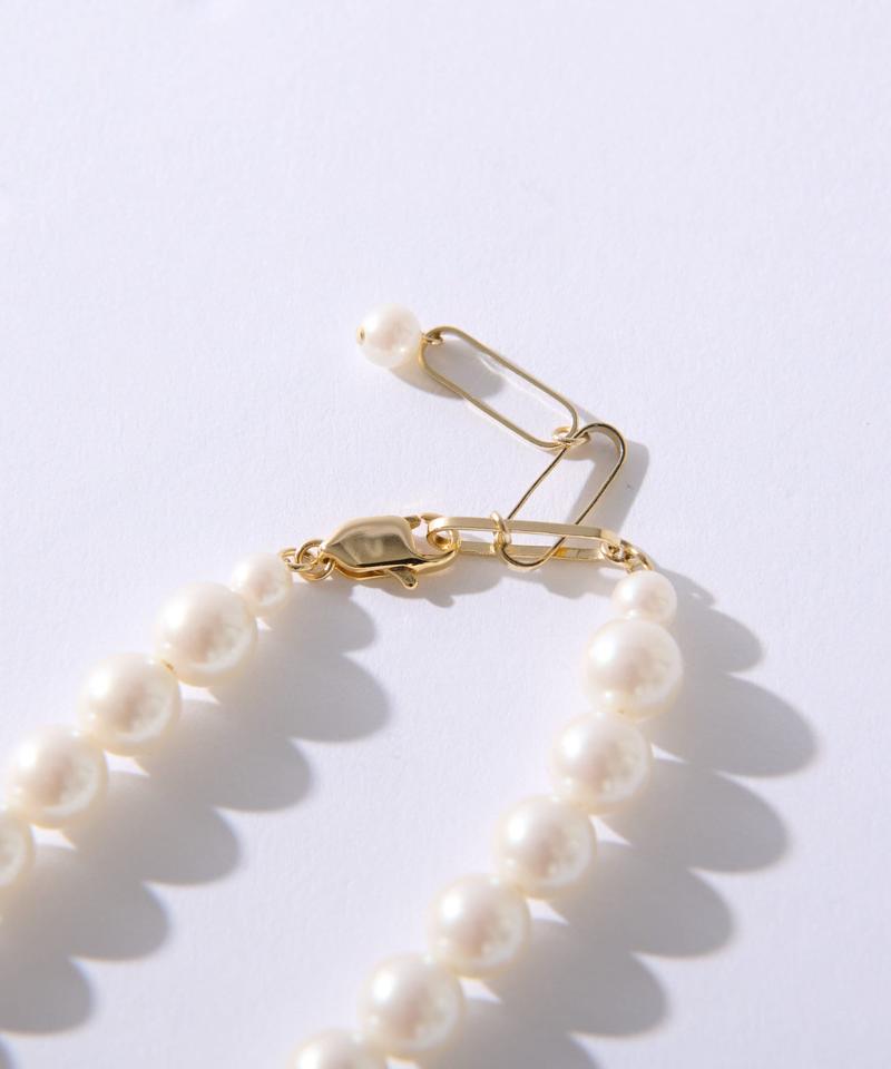 【追加オーダー決定!】パールショートネックレス