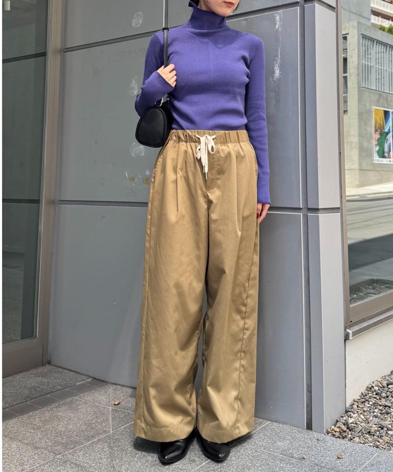 ◇12色展開◇アンチピリング配色ステッチタートル