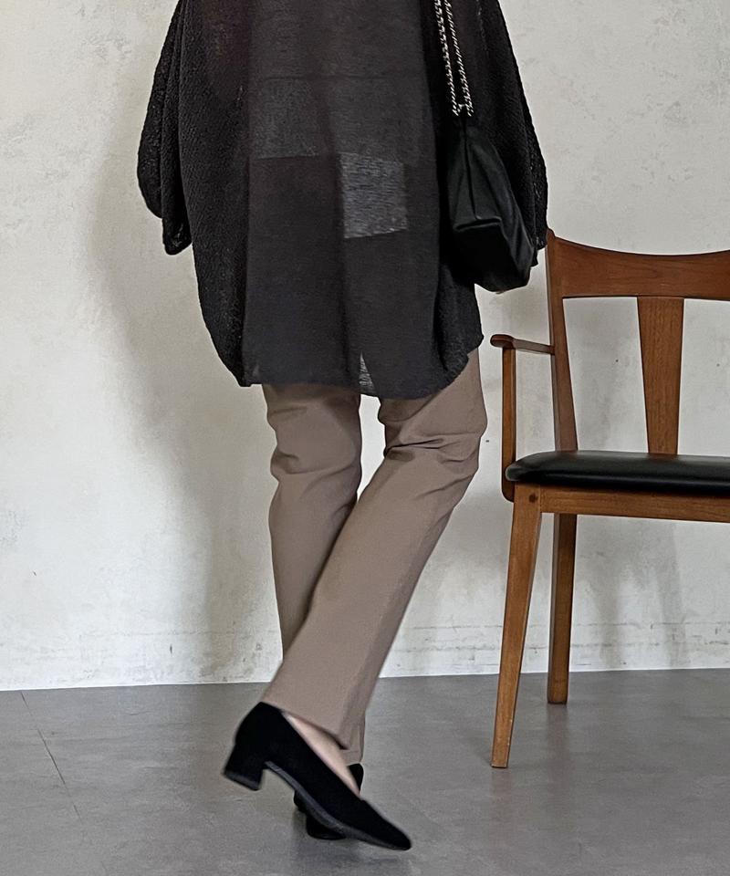 【S/Mサイズ展開】【360度極伸び！】ストレッチテーパードパンツ