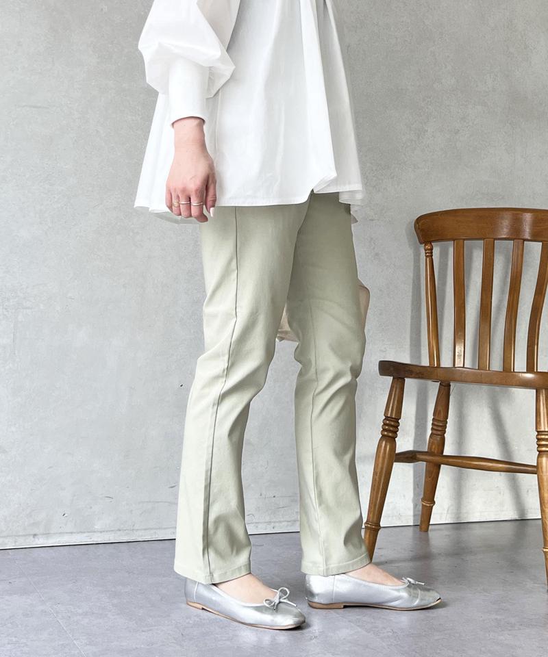 【S/Mサイズ展開】【360度極伸び！】ストレッチテーパードパンツ