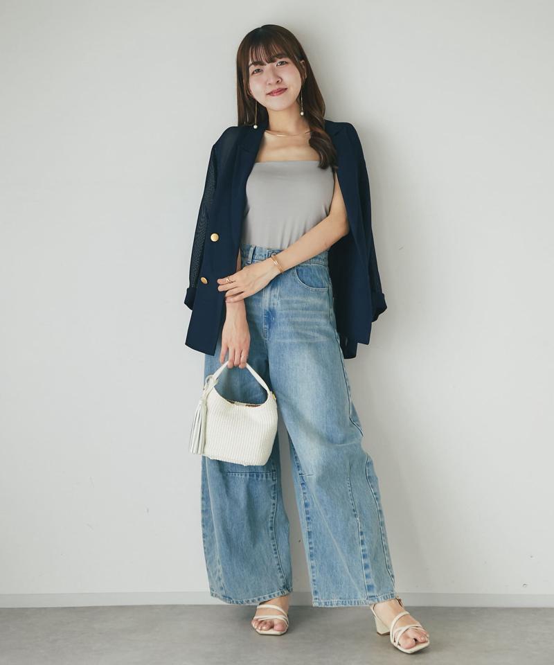 【追加オーダー決定＆新色追加・miki監修】カップ付2WAYキャミソール