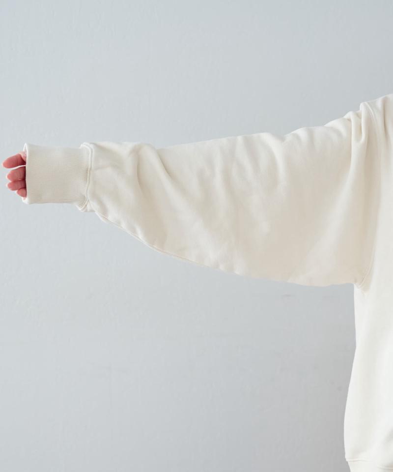 【着丈が選べる2サイズ展開♪】ピグメントワンショルスウェット