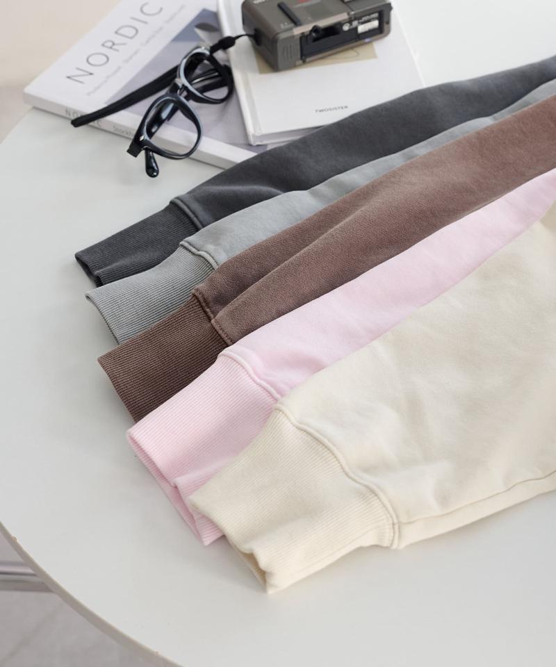 【着丈が選べる2サイズ展開♪】ピグメントワンショルスウェット