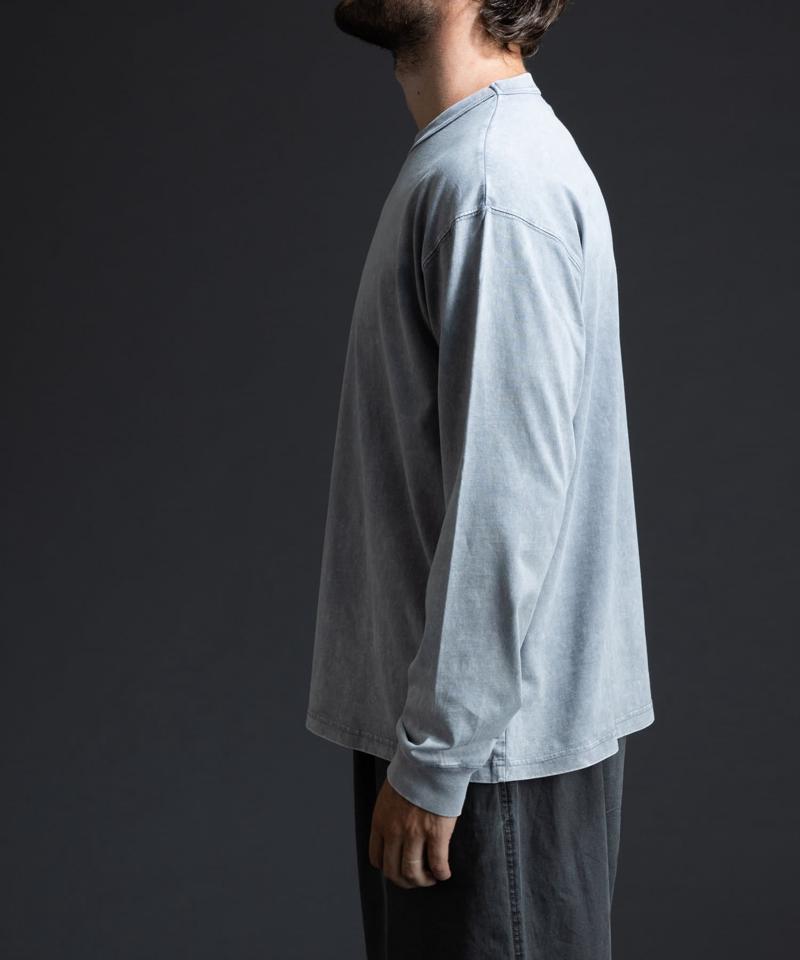 【paradigm】バイオ加工クルーネックフェードT