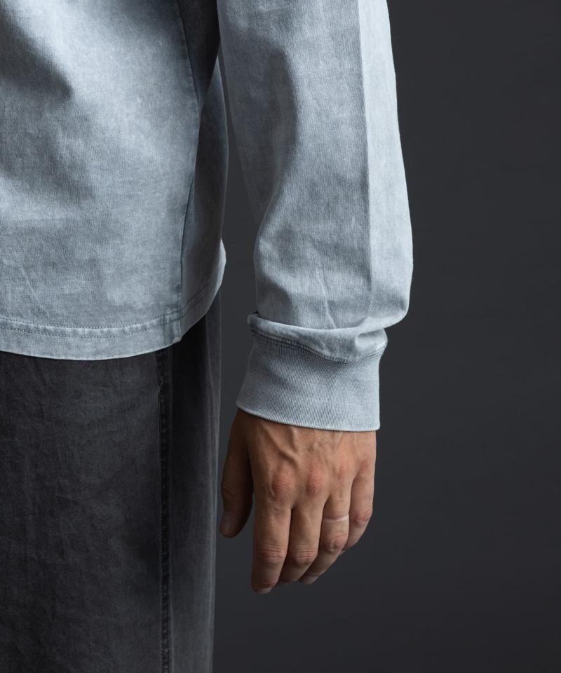 【paradigm】バイオ加工クルーネックフェードT