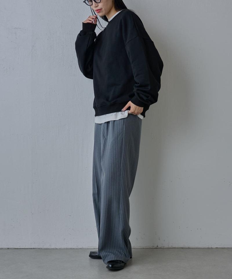 【UNISEX】ヘビーウェイトスウェットクルーネック