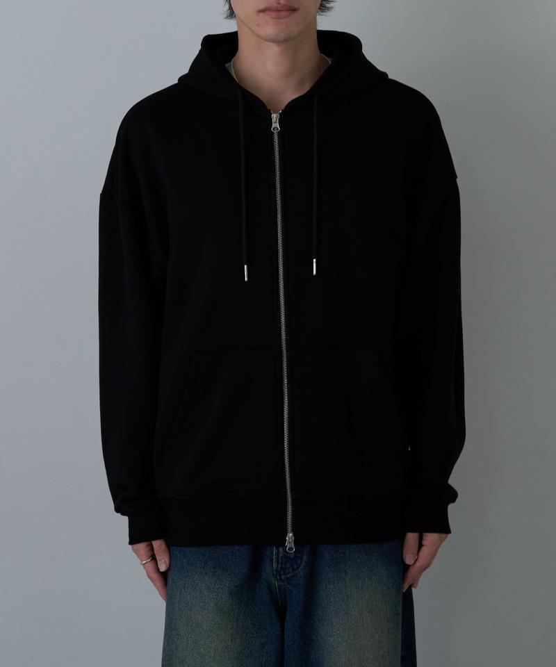 【UNISEX】ヘビーウェイトダブルジップスウェットパーカー