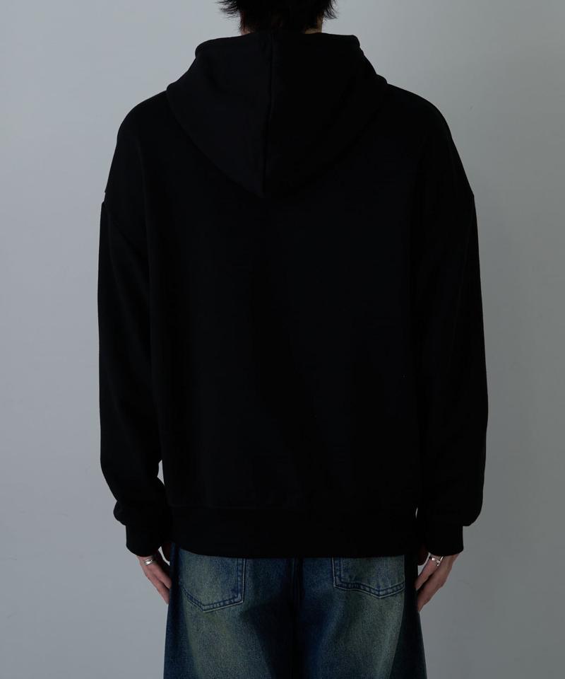 【UNISEX】ヘビーウェイトダブルジップスウェットパーカー