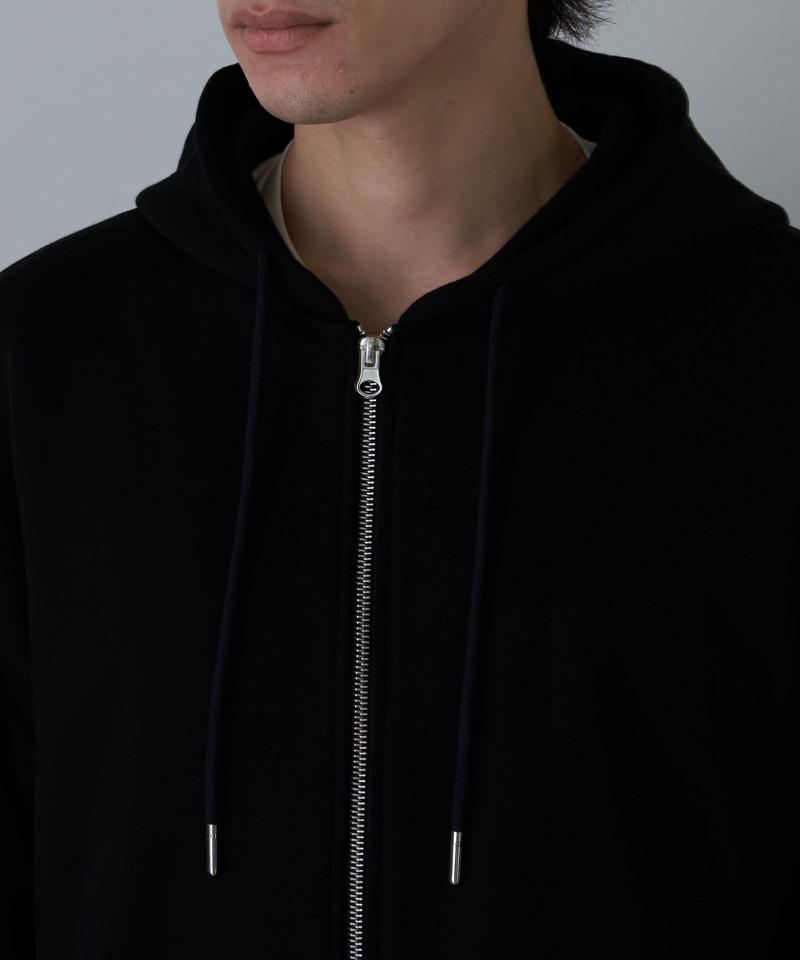 【UNISEX】ヘビーウェイトダブルジップスウェットパーカー