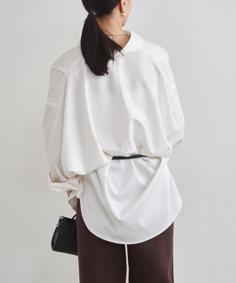 【累計販売数１万枚達成】サテンBIGシャツ