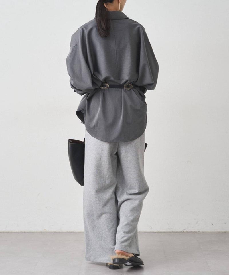 【累計販売数１万枚達成】サテンBIGシャツ