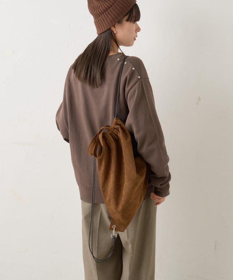 【WHIMSIC/WEB限定/新色】ヴィーガンレザーナップサック