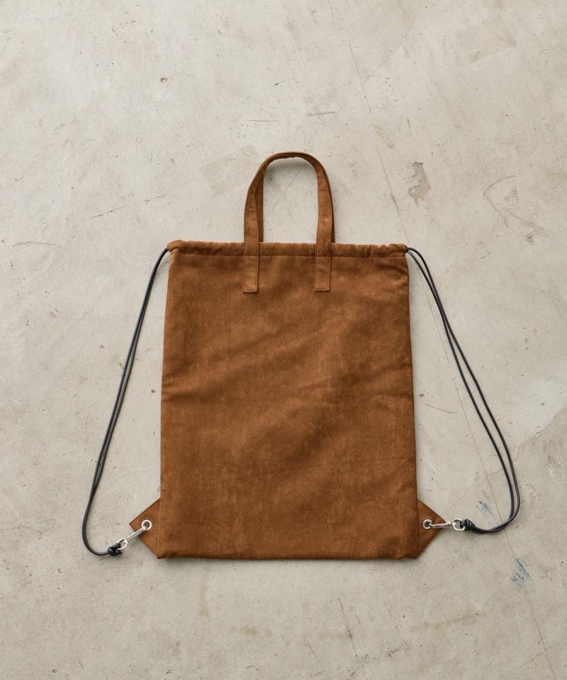 【WHIMSIC/WEB限定/新色】ヴィーガンレザーナップサック