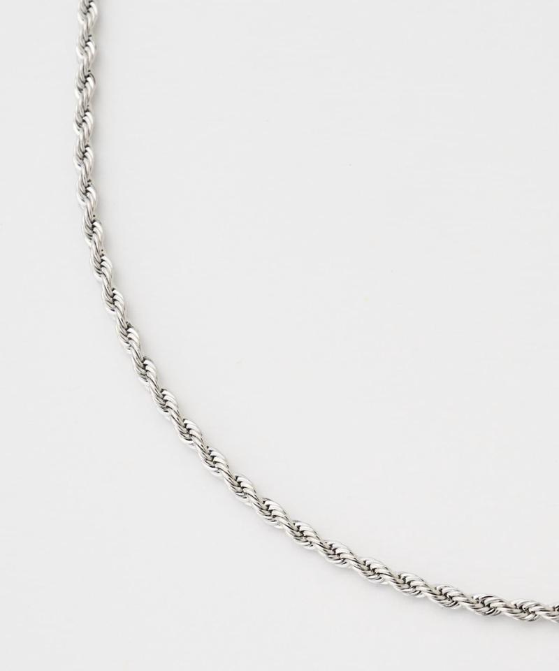 【GOLDY】ステンレスツイストチェーンネックレス