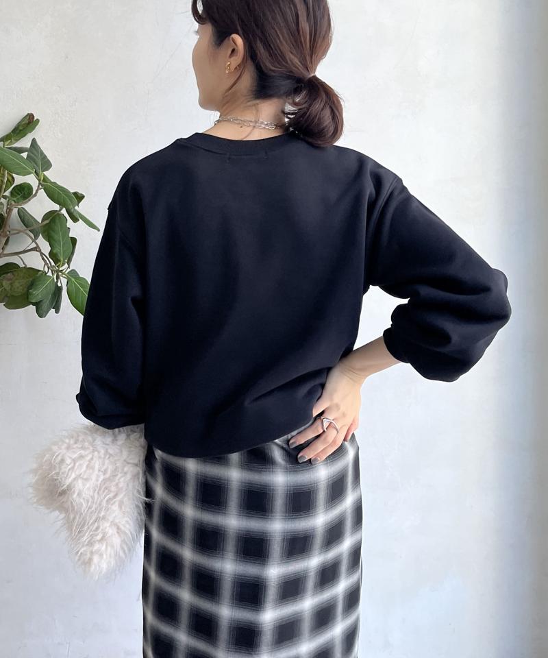 【WEB限定】サガラ刺繍スウエット