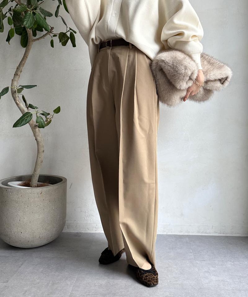【サイズ展開あり】スラックスパンツ