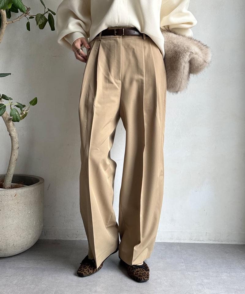 【サイズ展開あり】スラックスパンツ