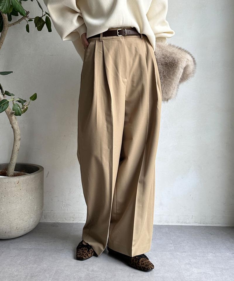 【サイズ展開あり】スラックスパンツ