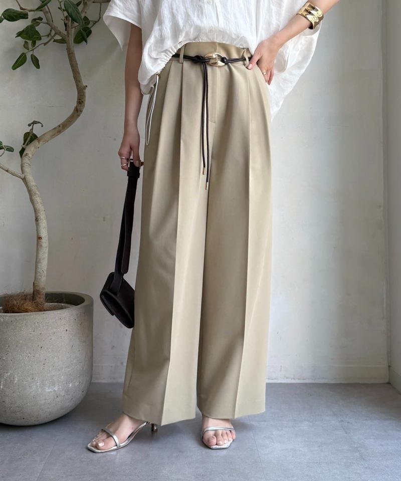【サイズ展開あり】スラックスパンツ