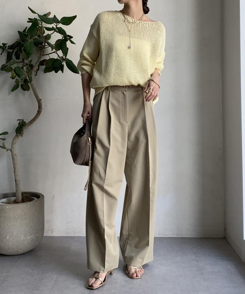 【サイズ展開あり】スラックスパンツ