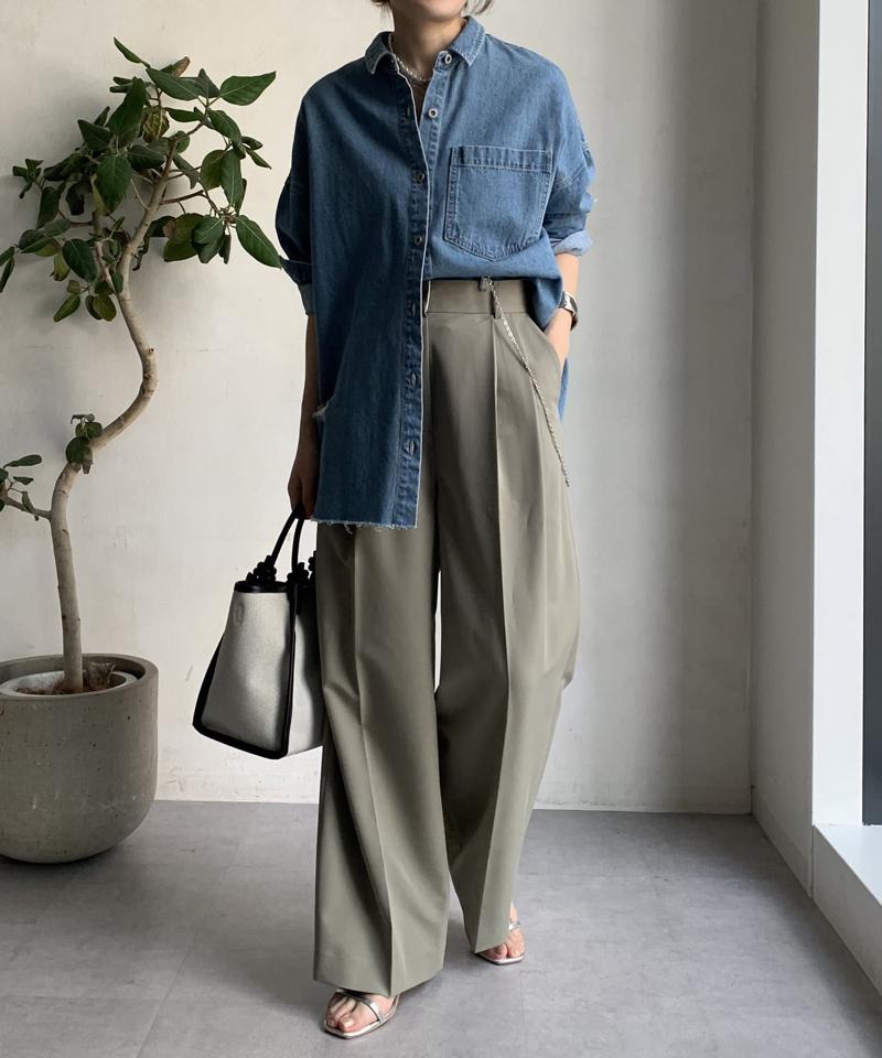 【サイズ展開あり】スラックスパンツ